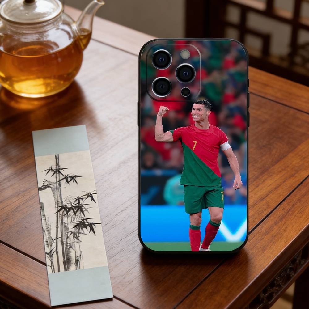 Cristiano Ronaldo Handyhülle Silikon Weich Für IPhone 17 16 15 14 13 12 11 X XR Plus Pro Max Plus