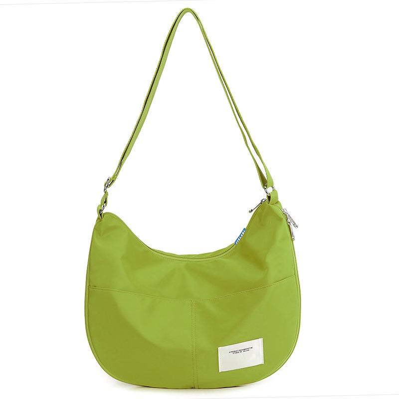 

Large capacity women s dumpling bag trendy shopping shoulder bag fashion casual messenger bag lightweight waterproof nylon bag