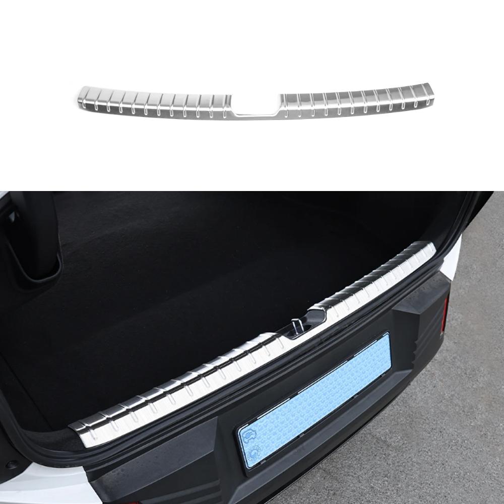 For Kia EV4 2025 2026 Stainless Inner Front Rear Door Sill Protector Cover Welcome Pedal External Threshold Interior Accessories