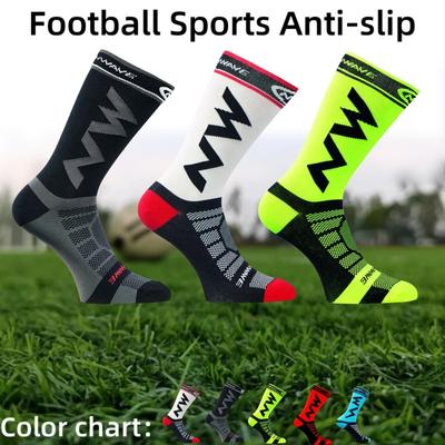 Koşu Dağ Bisikleti Açık Hava Sporları İçin Nefes Alabilir Spor Çorapları Kaymaz Şok Emici Kalınlaştırılmış Aşınmaya Dayanıklı Futbol