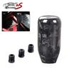 Universal Forged Carbon Fiber Manual MT Car Gear Stick Shift Knob Shifter Lever