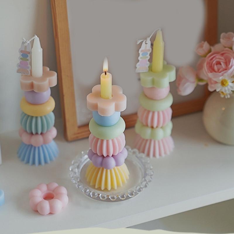 Tree Shape Aromamic Candle Wax Mix Color Optional Flavouring for Relaxation Stress Relief and Birthday Gift