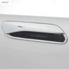 Car Door Handle Bowl Protection Cover Trim For VW Volkswagen ID.4 ID.6 X Crozz  - 2025 Carbon Fiber / Chrome Accessories