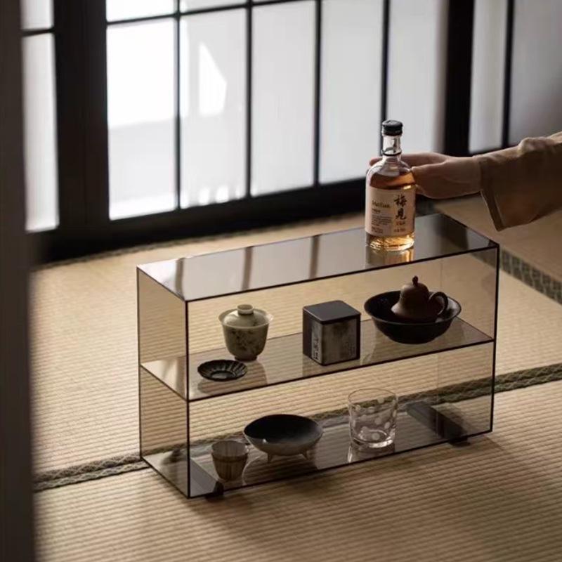 Transparent Acrylic Tea Set Display & Storage Rack прозрачный