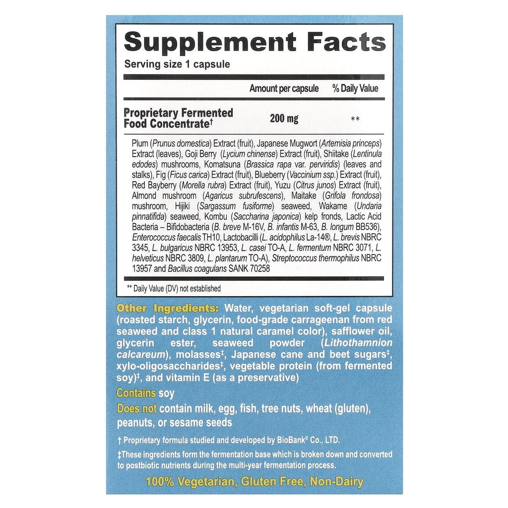 Dr. Ohhira'S, Profesjonell Formel Probiotika, 120 Kapsler