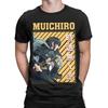 Muichiro Tokito  T-Shirt Men Women Anime Demon Slayer Novelty 100% Cotton Tees Round Collar Short Sleeve T Shirt Party Clothes