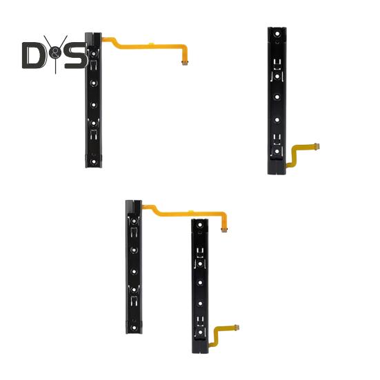 1/2-teiliges Ersatzschienen-Schieberegler-Set, Flexkabel, Metallstruktur, einfache Installation, Griff, Gleitschiene, DIY-Reparaturwerkzeug für Nintendo Switch