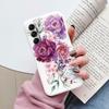 Coque Funda Pour Samsung Galaxy M14 M34 M54 5G Housse Fleur Colorée Cœur Dessin Animé Souple TPU Coque Pour Samsung M 14 Léopard Capa