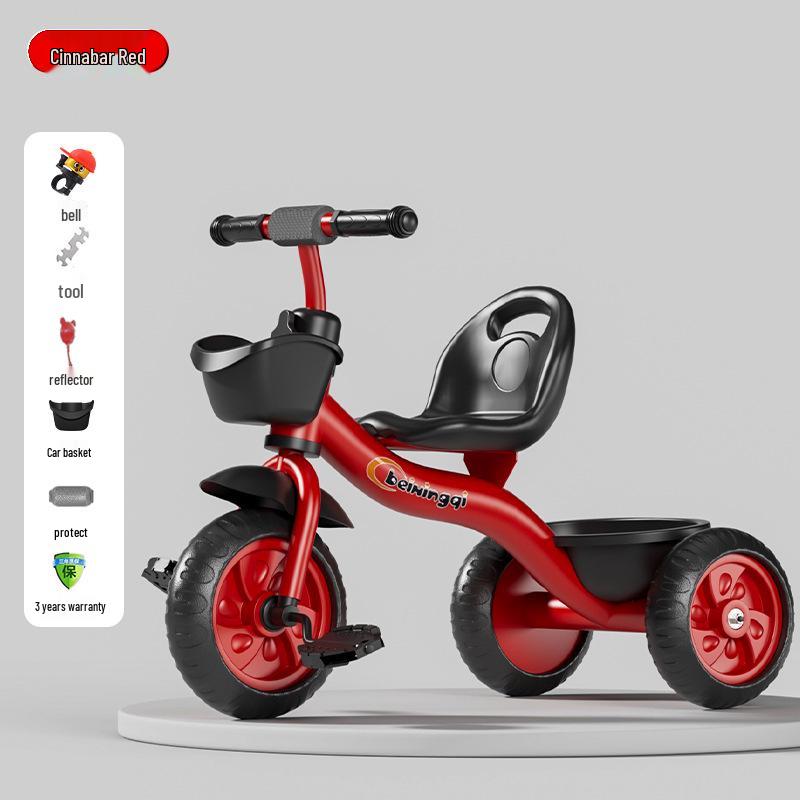 Children's Tricycle & Stroller: Infant Toddler Pedal and Walker