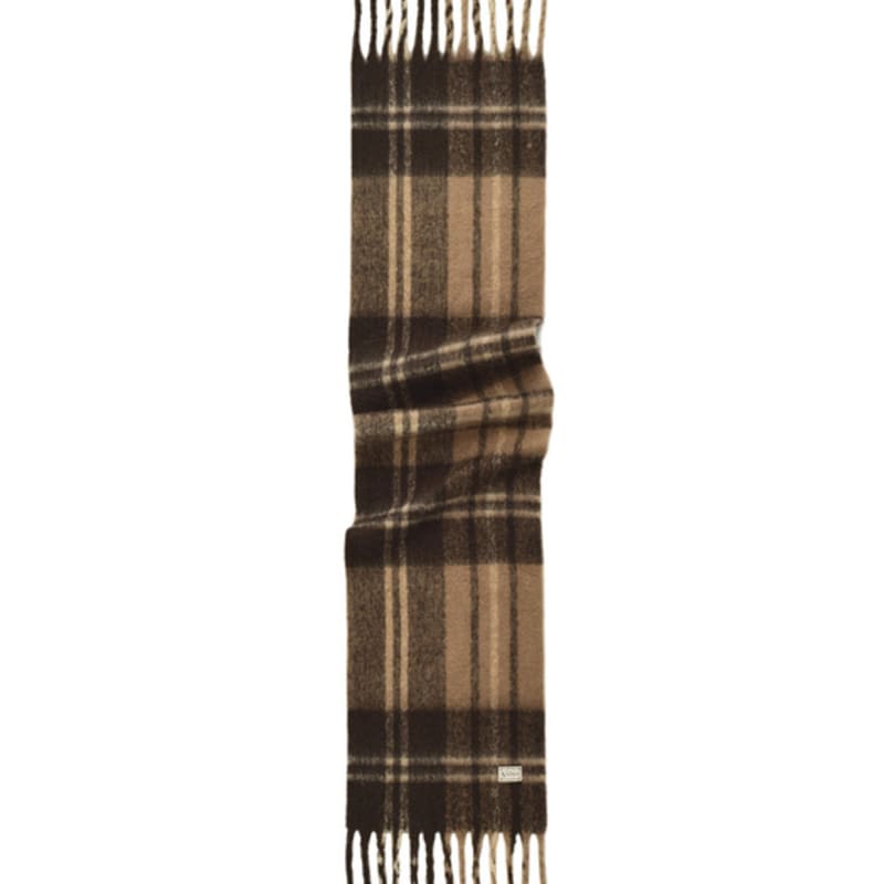 Velsey Bold Check Muffler [1930 BROWN]