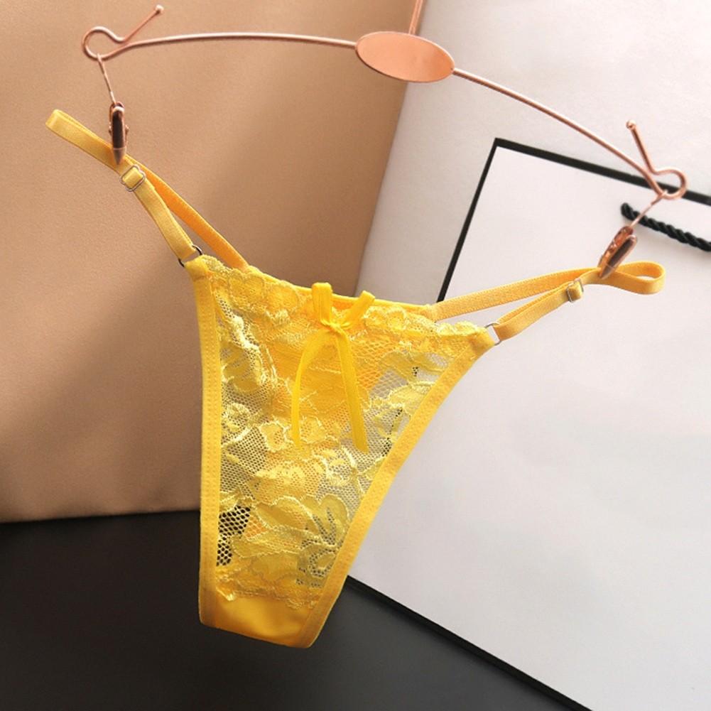 Lace G-string Thongs Underpants Sexy Transparent Underwear T Pants
