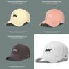 Cotton Baseball Cap With Embroidery Sun Protection For Casual Women