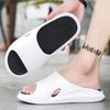 Slippers Men's New Summer Thick-soled Outer Wear Home Indoor Sports and Leisure Sandals Men's Non-slip Beach One-word Drag