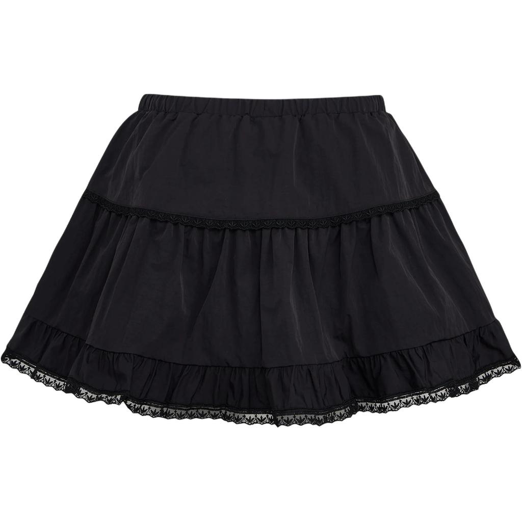 adidas Originele Mode Gestreept Los Sport Casual Rok Damesrokken LF1194