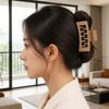 Square Plastic Hair Claw Clip For Women Secure Grip Lightweight Hair Accessory Hairpin For Comfort And Styling