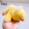 Plush Fridge Magnet Magnetic Toy, Cute Stuffed Animal Magnet, Strong Decor Lovely Sleek Shape for Dashboard, Side Mirror, Refrigerator,