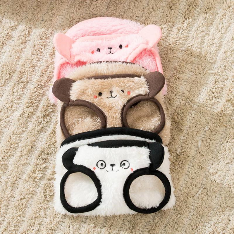 Wiosenna koreańska wersja kamizelki do ciągnięcia z kreskówkowym misiem, dwunożna kurtka polarowa, ubranka dla małego psa, teddy doga, kota, zwierzaka