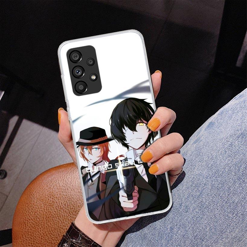 Bungo Stray Dogs Double Black Phone Case For Samsung Galaxy A17 A16 A15 A14 A13 A57 A56 A55 A54 A53 A37 A36 A35 A34 A33 A26 A25