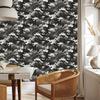 Military Camouflage Wallpaper Graphite and Gray for Living Room and Bedroom 50x1000
