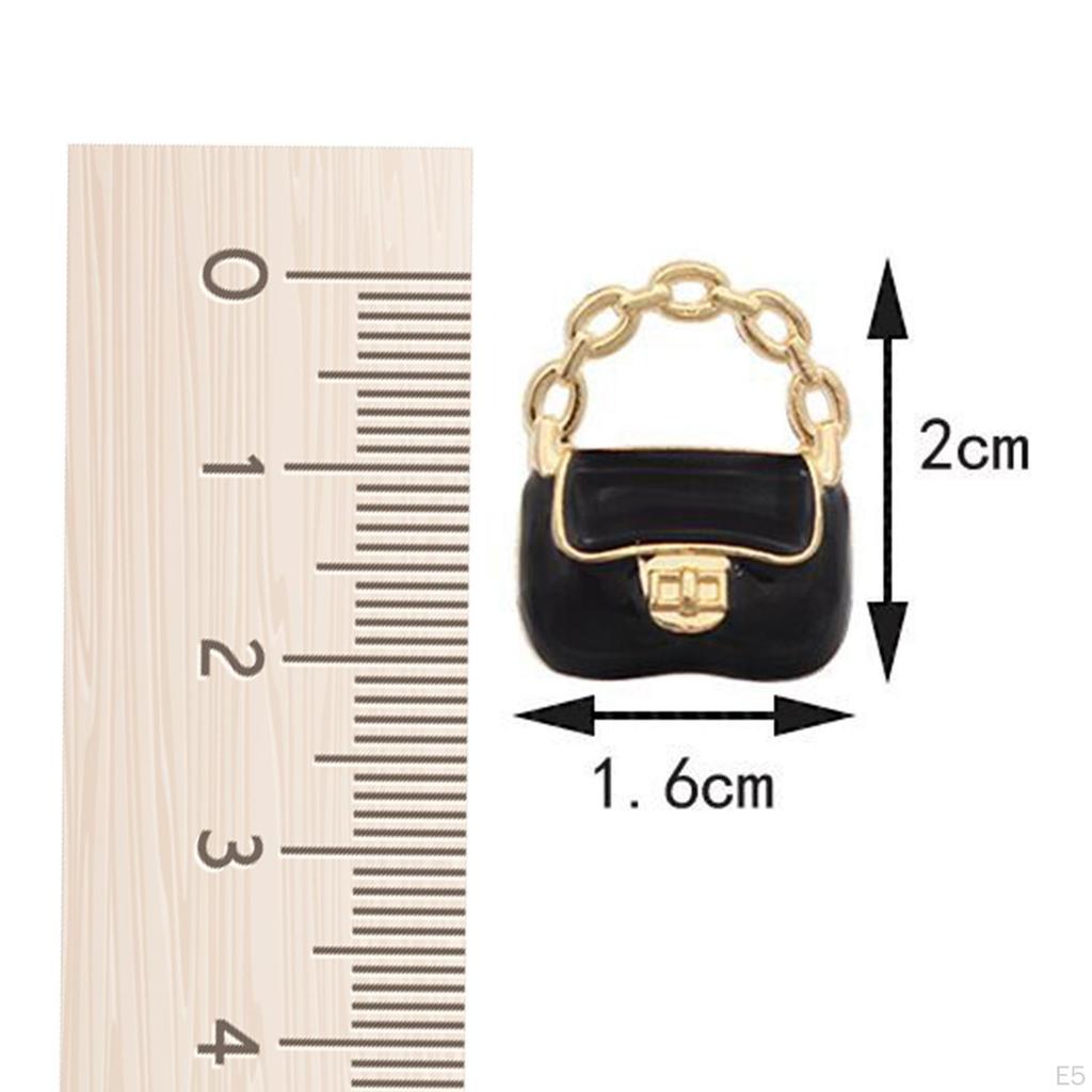 1/12 Miniature Bag Dollhouse Mini Handbag , Doll Furniture for Pretend Play