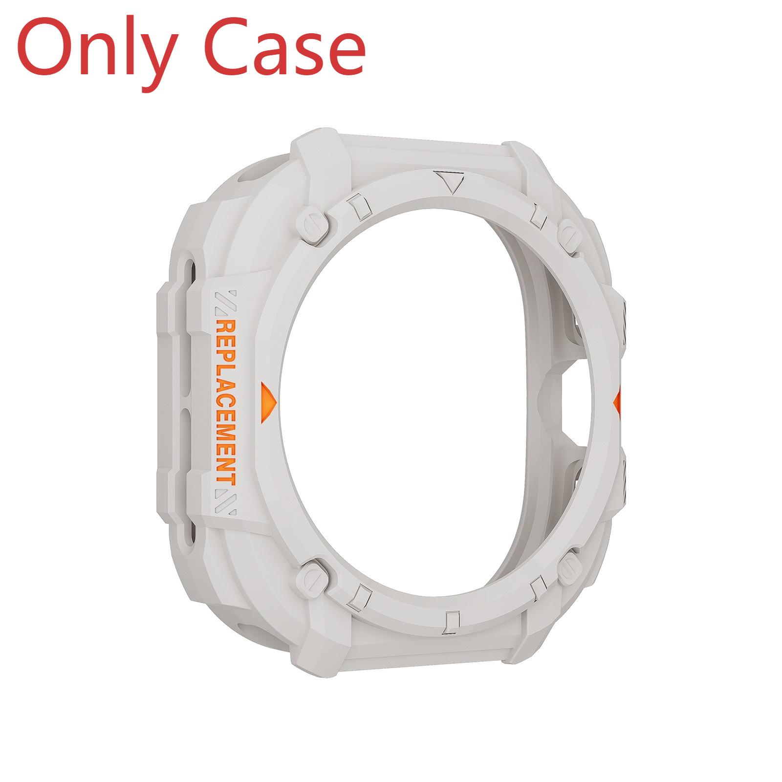 

НОВИЙ ремінець + чохол для Samsung Watch Ultra 2025 Armor Все-в- одному силіконовий ремінець для Samsung Galaxy Watch 7 Ultra 47 мм корпус ремінець Watch Ultra 2025