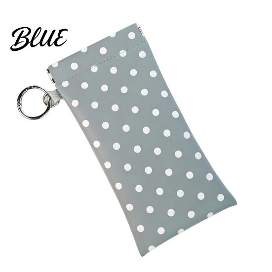 Portable Makeup Bag Faux Leather Sunglasses with Hook for Women Compact Organizer Eyewear Lipstick And Small Cosmetics Self Closing Storage