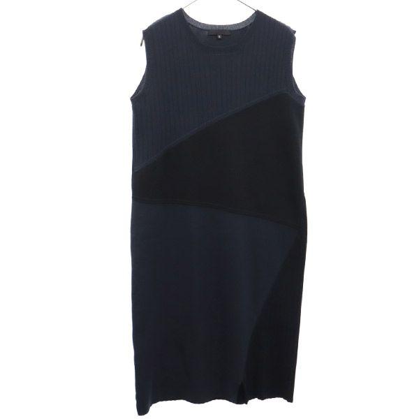 iCB No sleeve one piece S Navy system Women Used