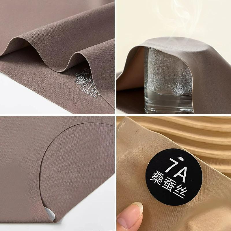 4PCS Seamless Panties for Woman Ice Silk Underwear Soft Thin Briefs Women's Underpants Fashion Sexy Female Lingerie