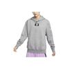 Women's Gray Loose Fit Hoodie Sweatshirt
