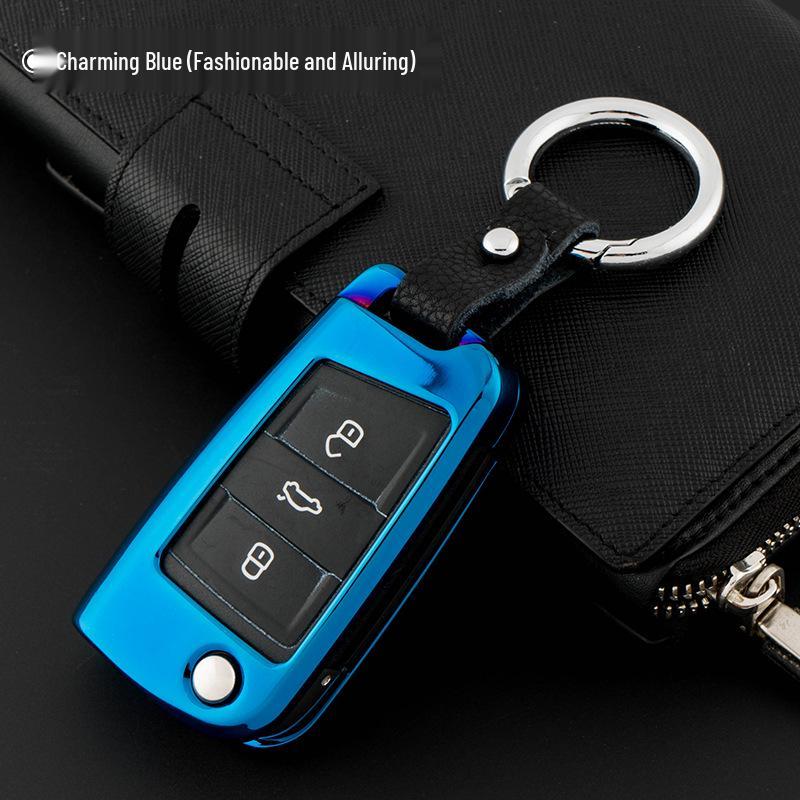Volkswagen Key Case Cover for Touareg, Golf 7, Sportsvan, Lamando, Lingdu, Touron, Tiguan L (Women's Edition)