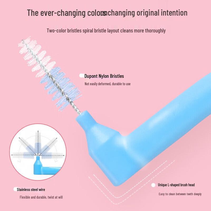 FAWNMUM L-Shape Interdental Brush