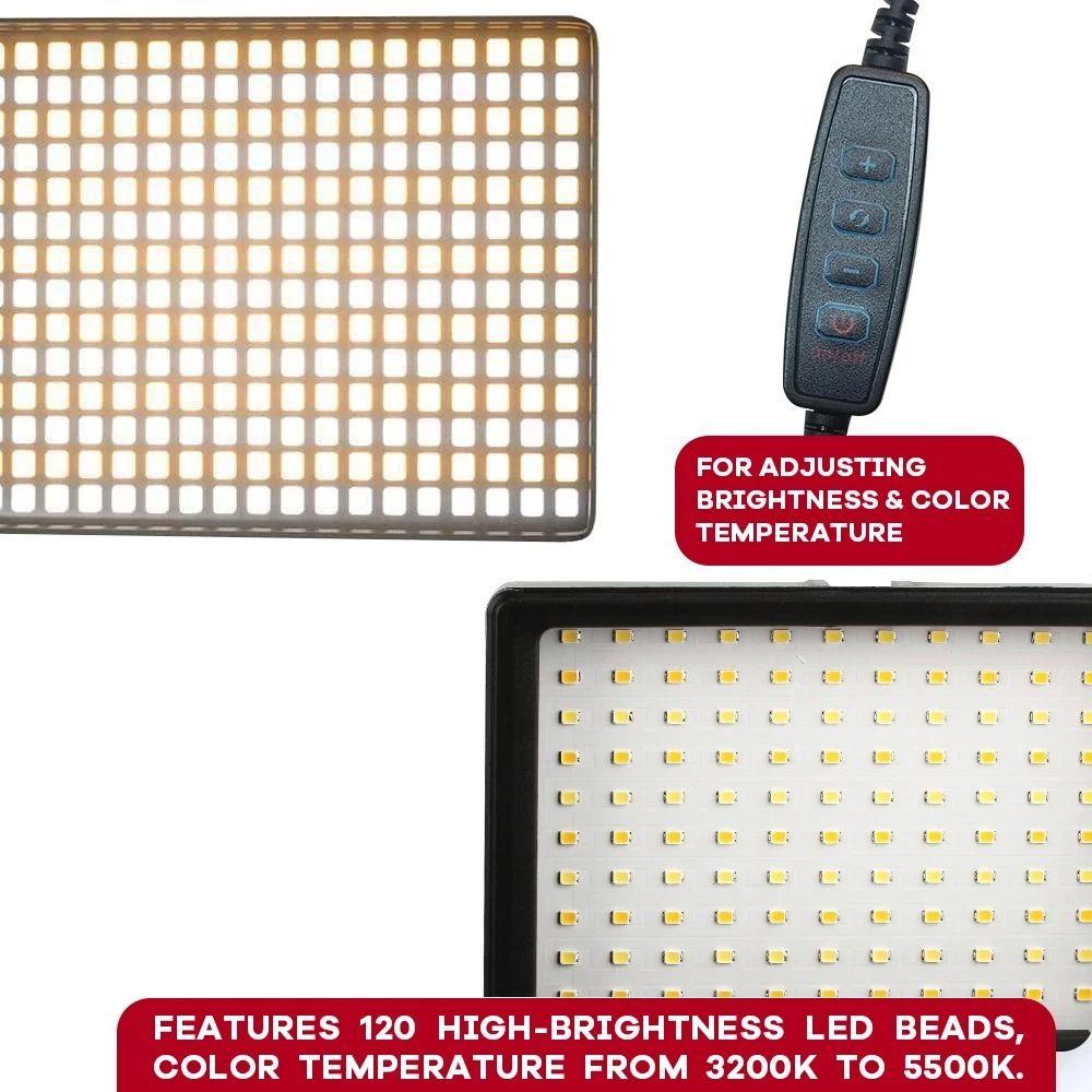 Dimmable Video Light Panel 3000K-6000K Photo Studio Lamp NEW LED Photography Light  Video Shooting