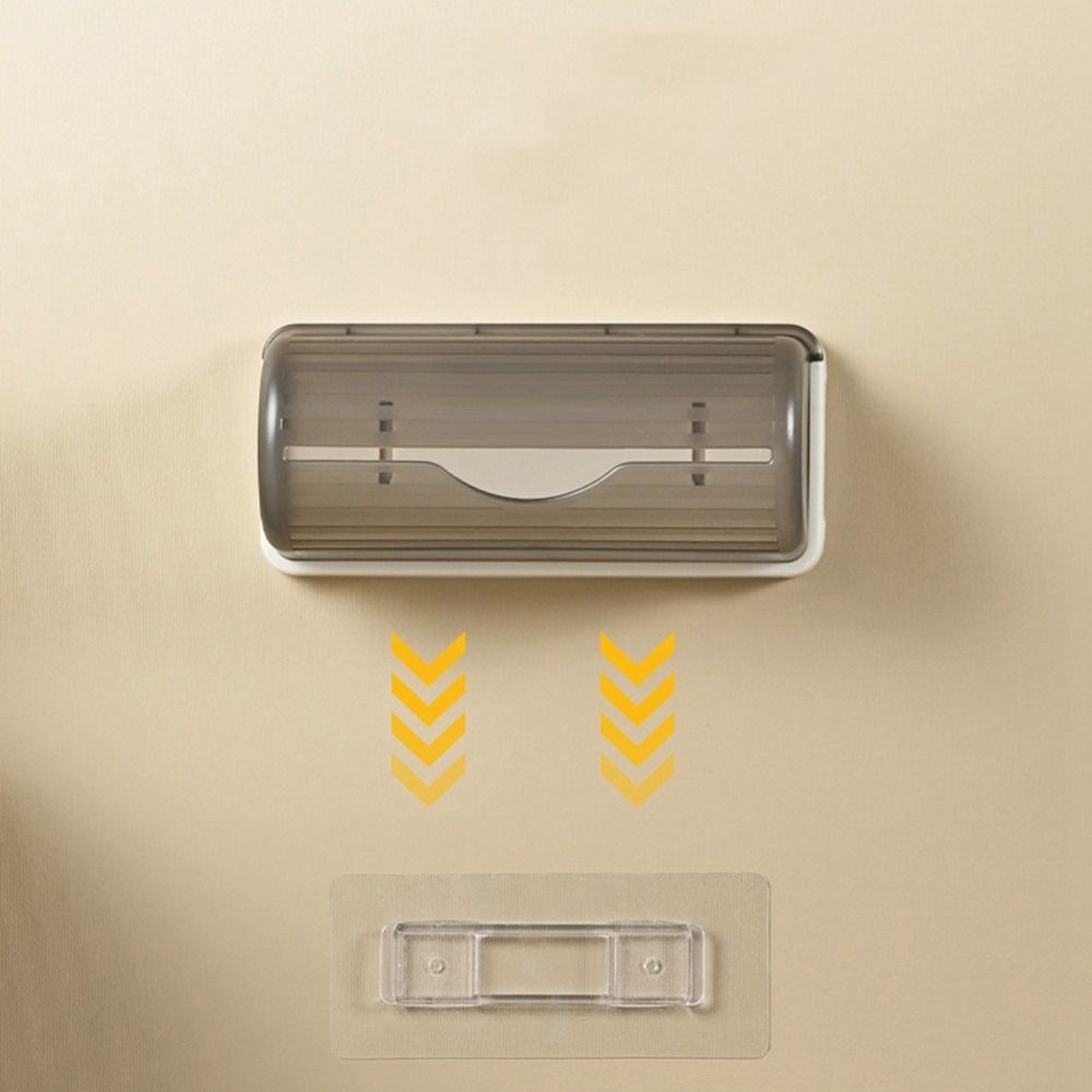 Extraction Garbage Bag Container Wall Mounted Grocery Bag Holder Trash Bags Storage Box  Bathroom