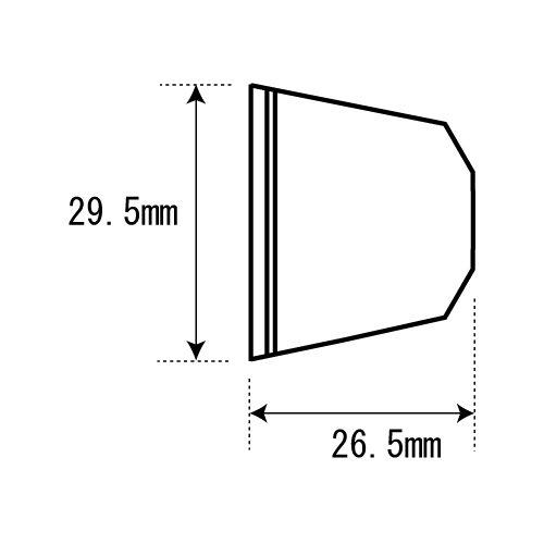 POSH FAITH Solid Type Bolt Solid Bar End Diameter 6mm