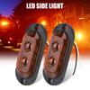 Truck Signal Light 2 LED Auto Accessories 2pcs 12V-24V Trailer Marker Lights Car-Styling Indicator Taillights Car Side Lamp