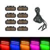 18LED Front Grille Light FOR FOTON TUNLAND V9 Car Daytime Running Light Wheel Eyebrow Lamp For Pickup Offroad 12V Led Light