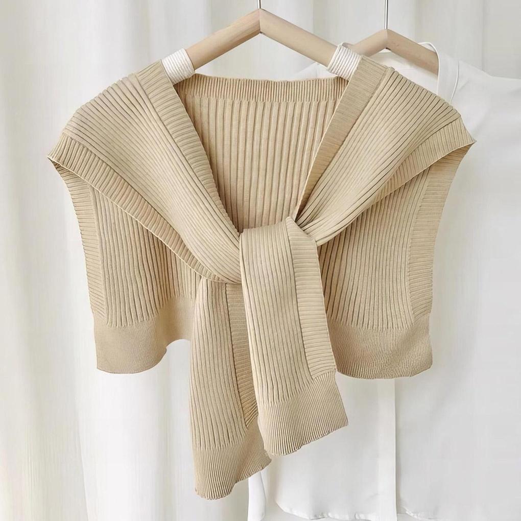 KARRA Soft Calm Color Shawl Cardigan_A4F0552