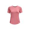Training Solid Slim Fit Straight T-Shirt Women Tops Pink 1368366-663