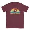 Funny I Pee In Pools Cotton T Shirt For Unisex Beach  Aesthetic TShirts Crew Neck Fashion Tees Big Size Cheap Clothes