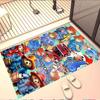Paddington Bear Print Rug, Washable Floor Carpet, For Entryway Dorm Laundry Room Office Study, Home Decor Birthday Christmas Gift