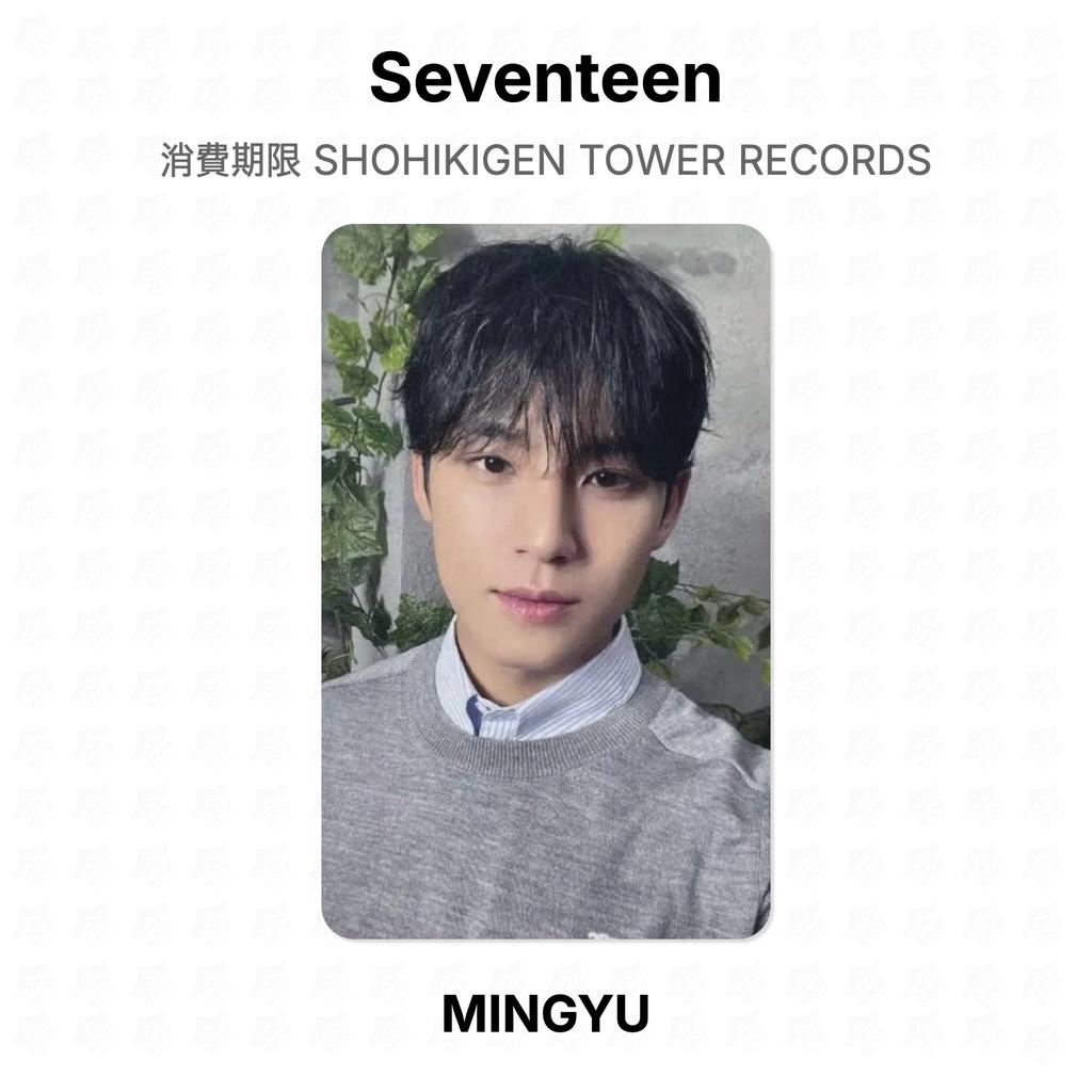 Seventeen SHOHIKIGEN TOWER RECORDS Official Photocard