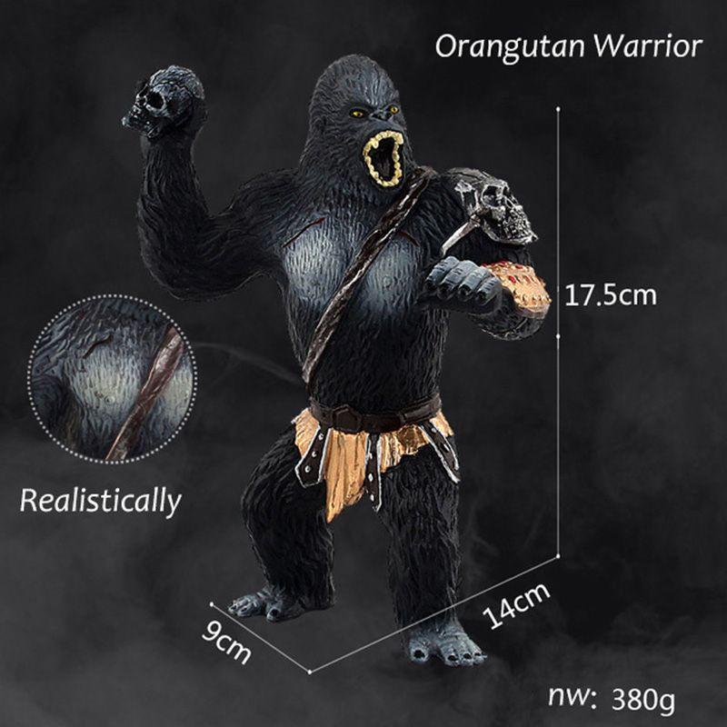 King Kong Gorilla Model Figure Skull Island Toy Perfectly Crafted Pvc Collectible For Imagination And Fun
