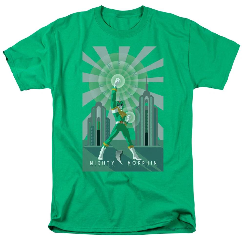 Mighty Morphin Power Rangers Green Ranger Deco s s s s s T- Children s T-shirt - to 4X 140