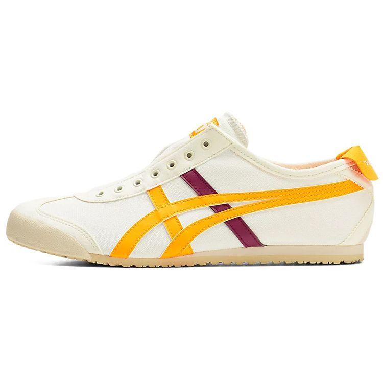 

ONITSUKA TIGER Mexico 66 Удобные кроссовки с низким верхом Унисекс кроссовки Белый Желтый 1183A360-114 43.5