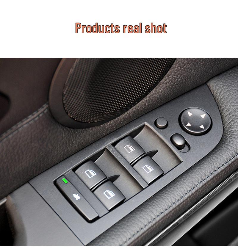 BMW 3 Series E90 Driver's Side Interior Door Pull Handle & Armrest Switch Panel