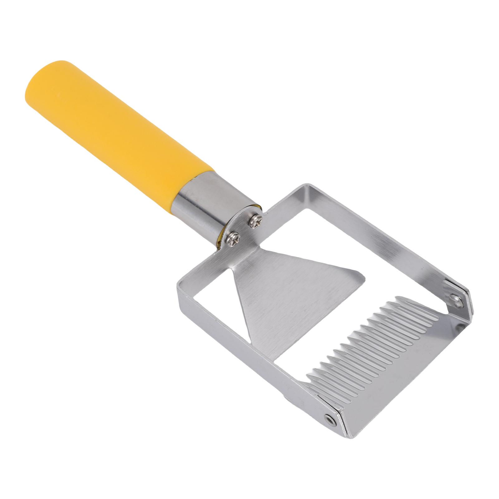 Honey Uncapping Fork, Beekeeping Uncapping Scraper, Stainless Steel Uncapping Fork, Pronged Equipment Tool for Beekeeper