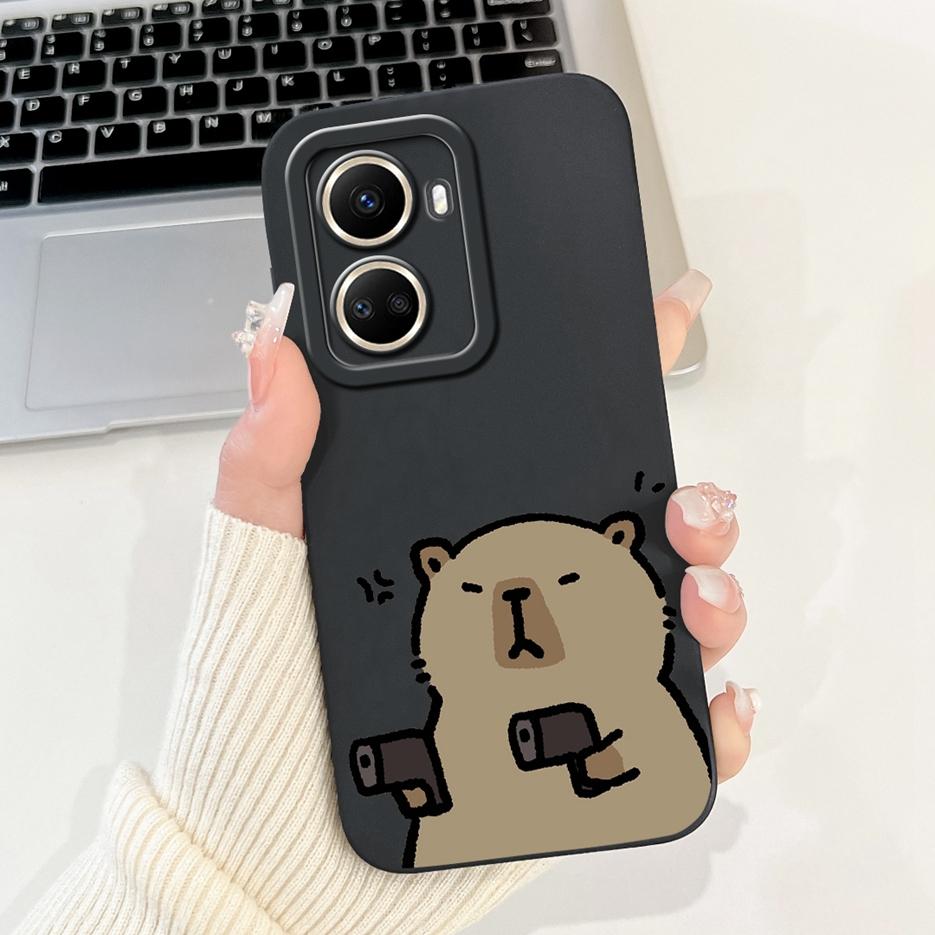 For Huawei Nova 10 Pro Case GLA-LX1 Cute Panda Cartoon Cover Soft Silicone TPU Phone Case For Huawei Nova 10 SE Nova10 Pro Shell