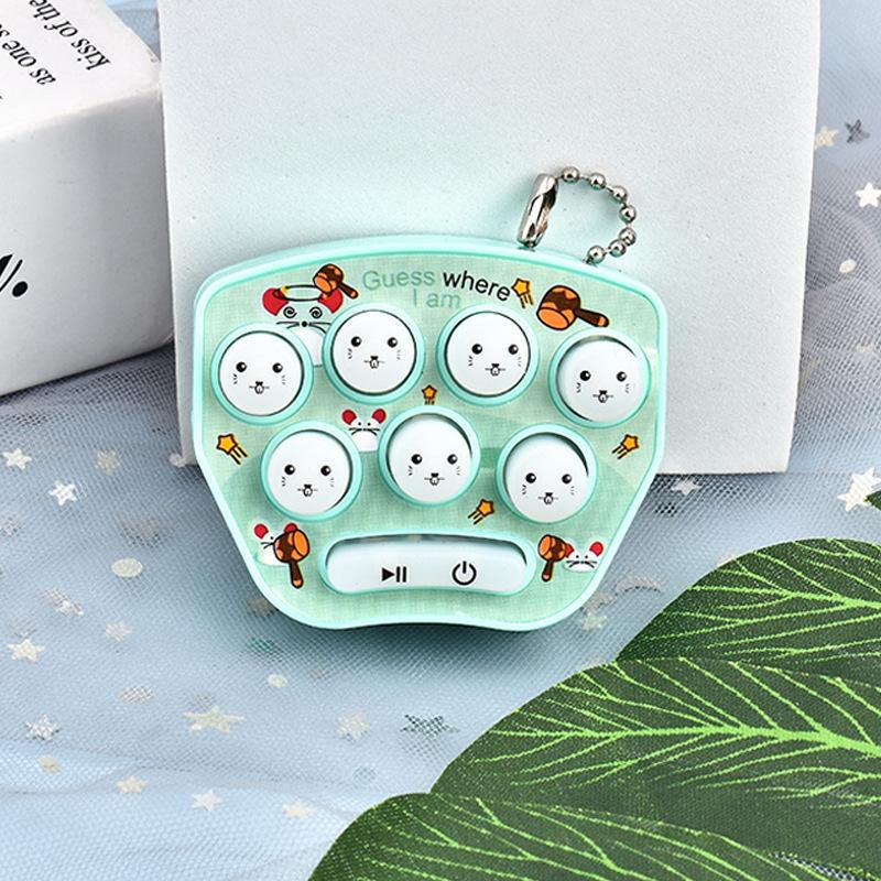 Children’s Mini Whack-a-Mole Educational Handheld Game Keychain Toy