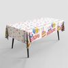 Birthday Party Decor Oil-proof Waterproof Cartoon Disposable Atmosphere Tablecloth Table Cover