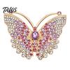 Dainty Butterflies Brooch Rhinestone Butterfly for Women, Vintage Insect Lapel Pin, Women Decorative Pin Accessory Clothes Scarf Shawl Dress